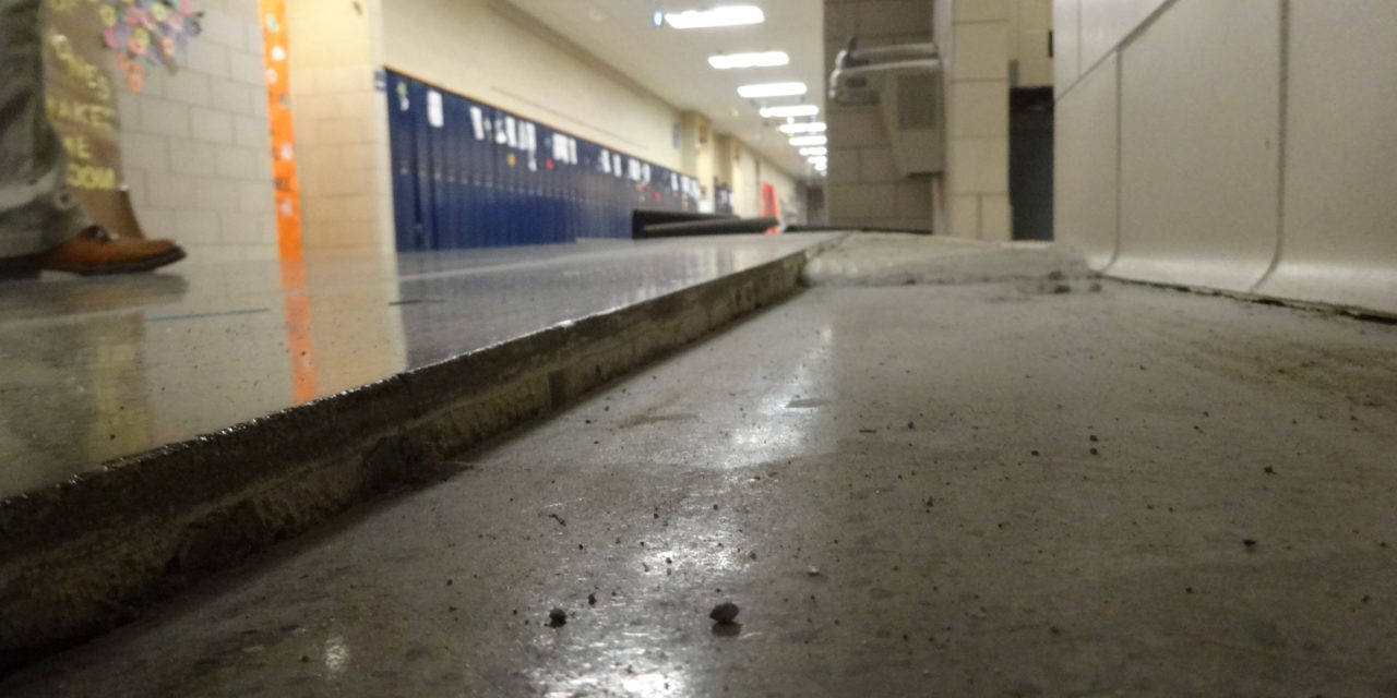 A sinking feeling: School faces costly repairs