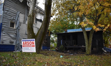 Arson suspected in fire of two houses