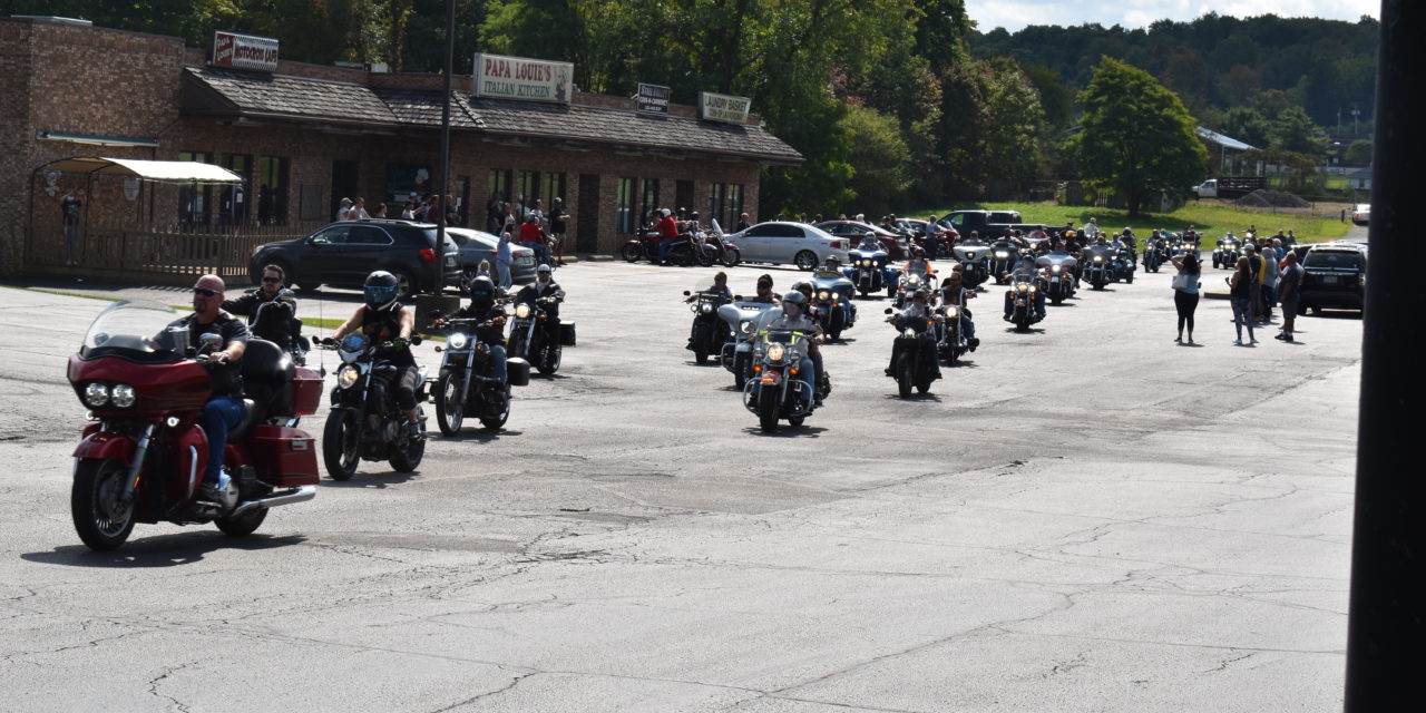 Bikers honor ‘one of our own,’ raise funds for son