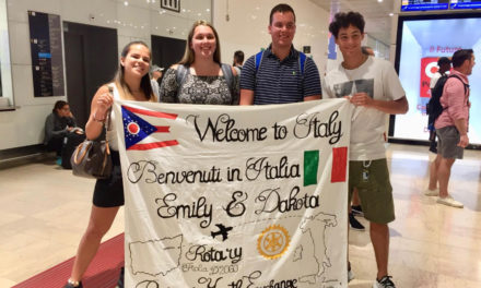 Siblings immerse themselves in Italy