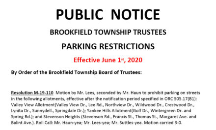 Parking ban to take effect June 1