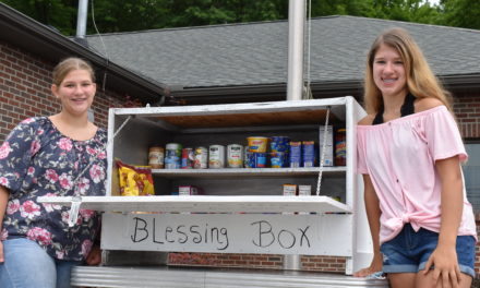 Sisters establish Blessing Box to aid with food needs