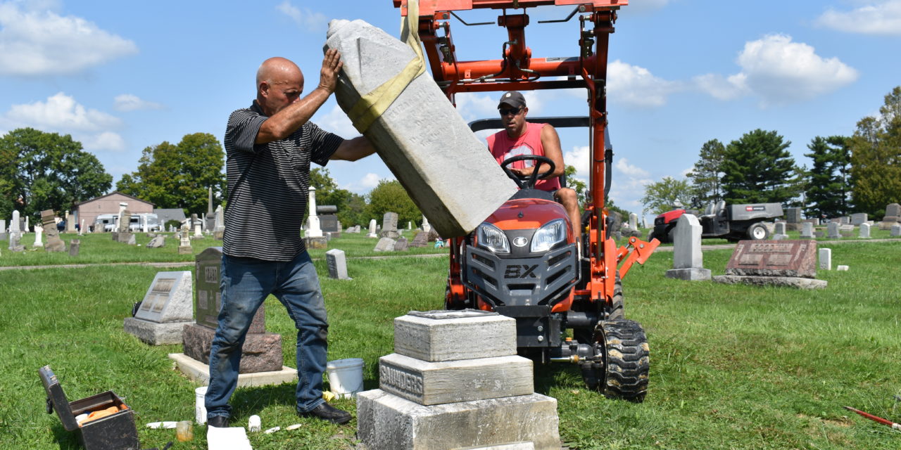 Cemetery tornado cleanup is complete