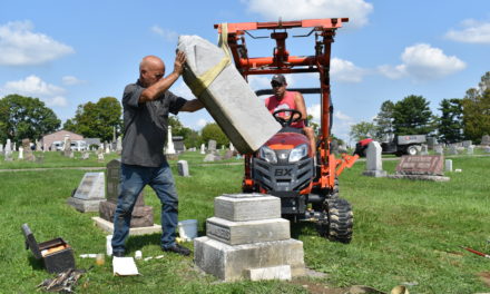Cemetery tornado cleanup is complete