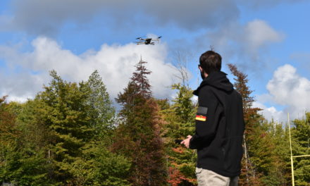 Student gives focus to school’s drone program