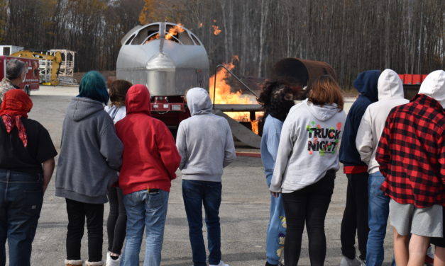 Kirila Fire gives students real-world STEM lesson