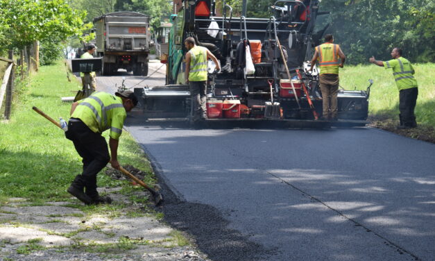 Trustees apply for loan accelerate paving program